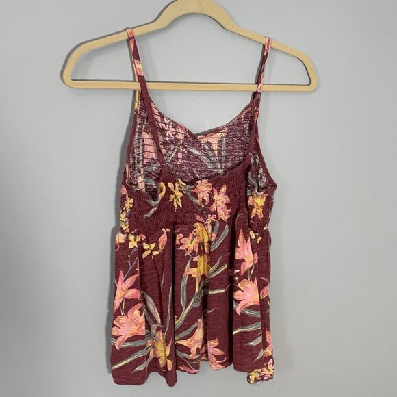 Torrid lightweight floral strappy flowy casual summer spring tank top - Picture 4 of 9